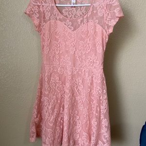 Pink Lace Ballet Dress